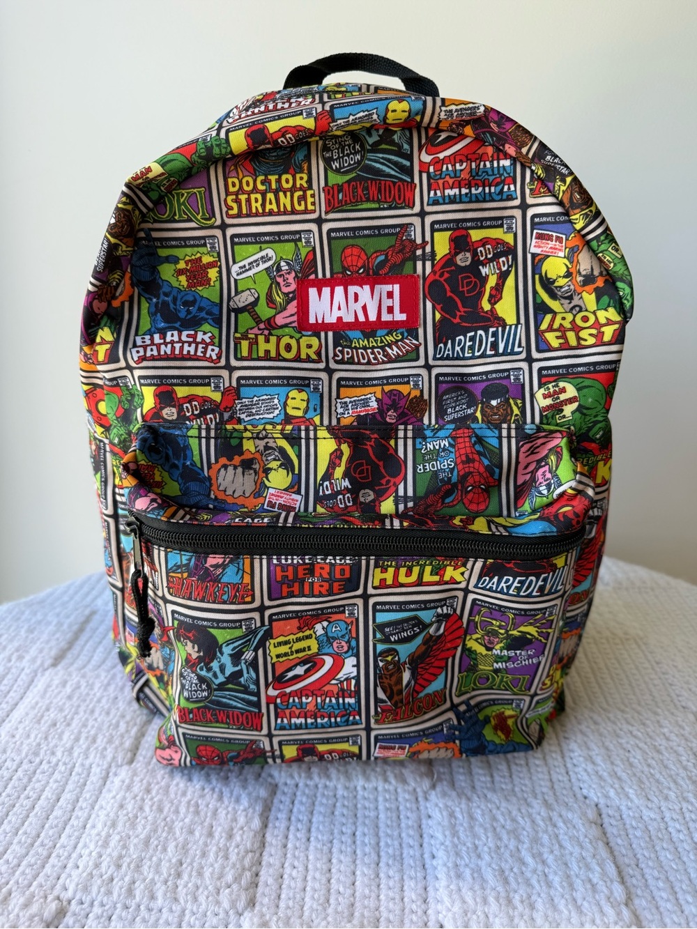 Marvel Comics Print Backpack
